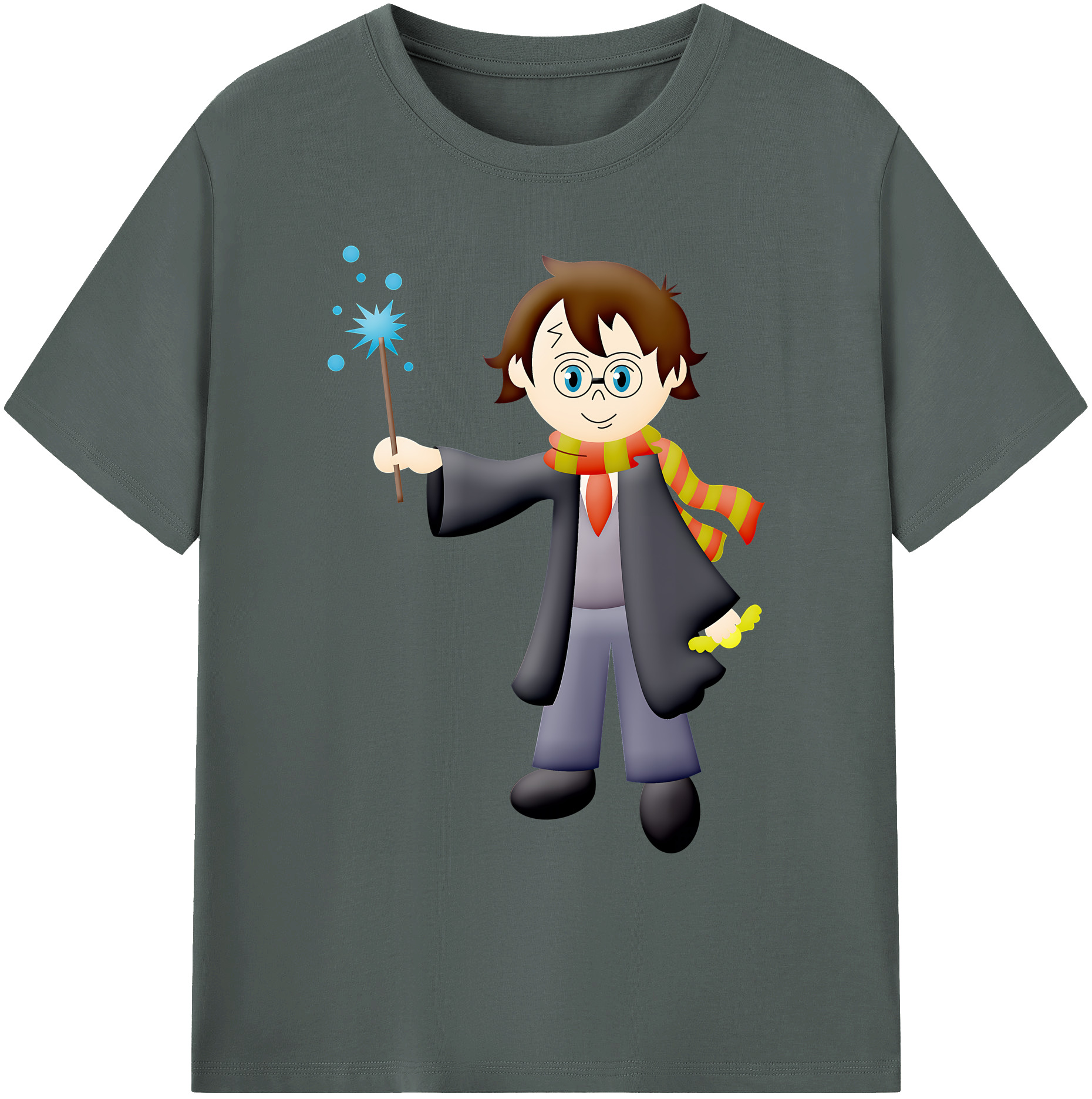 （画像用） Harry Potter ハリー・ポッターシリーズ 綿100％ メンズ半袖Tシャツ｜肌触りやわらか＆通気性
